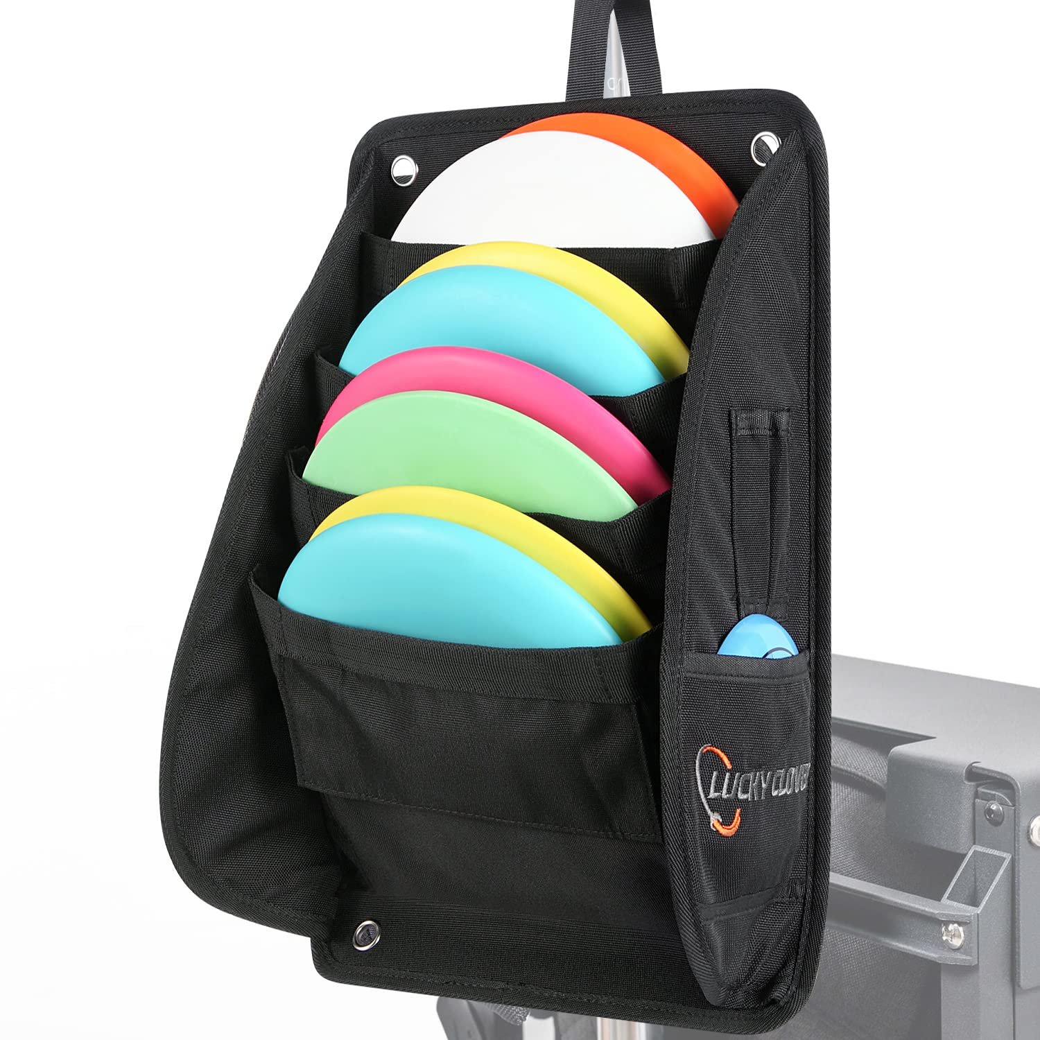 Best Disc Golf Cart Accessories: Top Picks for 2023 3 LUCKY CLOVER Disc Cart Putter Pouch